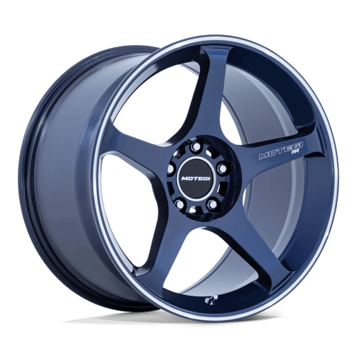BATTLE V 18X9.5 5X120 74 +35 OB-BLU MCH